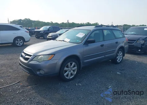 2008 Subaru Outback 2.5I/2.5I L.l. Bean Edition из США, поврежденный, VIN 4S4BP61C287350986